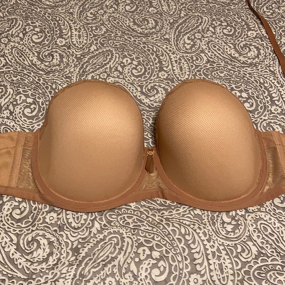 Freya Nude Strapless Bra